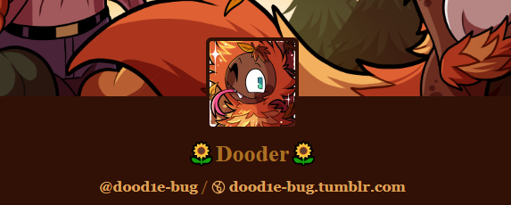 Dood1ebug's tweet photo. 🌻-I miight still mess around BUT just in case
heres the other sites I'm on (Tumblr is where I'm most active) https://t.co/snsk2PDrh3