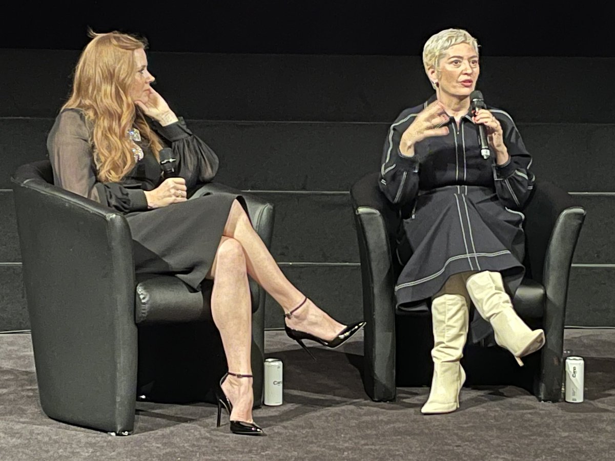 #Nightbitch <a href="/NightbitchMovie/">Nightbitch</a> #amyadams delivers a great depiction of motherhood— gains, losses and dogs— with stellar humour. Totally rate this. Great for #dog people! 

Q&amp;A with:
Marielle Heller (Writer, Director, Producer)
Amy Adams (Lead Actress, Producer)