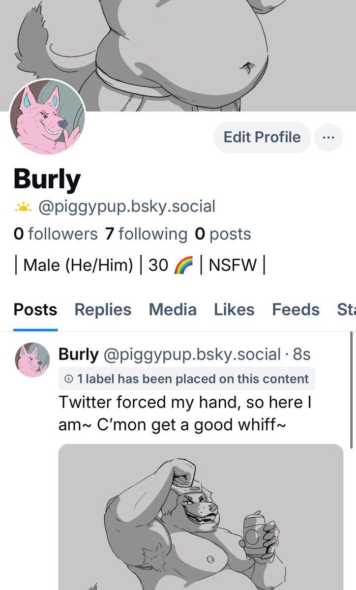PupPiggy's tweet photo. No block, no ex-jock. Come find me on greener pastures~ https://t.co/gkSIgiW3Vo