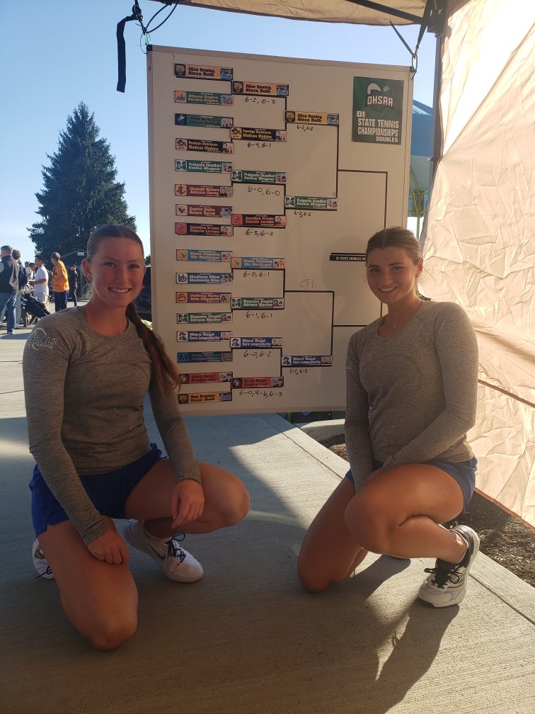 🚨Congrats to Mara &amp; Cora for making it to the Semi-finals. Good luck tomorrow Girls!!