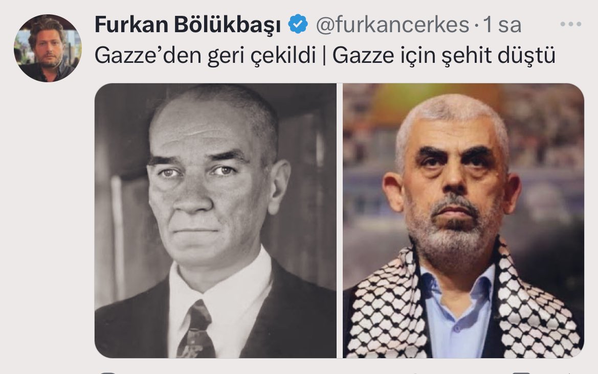 Atatürk’lə yan yana qoyduğu tipə bax sənin mən sabaha açılan pəncərənə soxum daşşax hoşafı səni Atatürk olmasaydı gündə üç vaxt ananı sikirlərdi