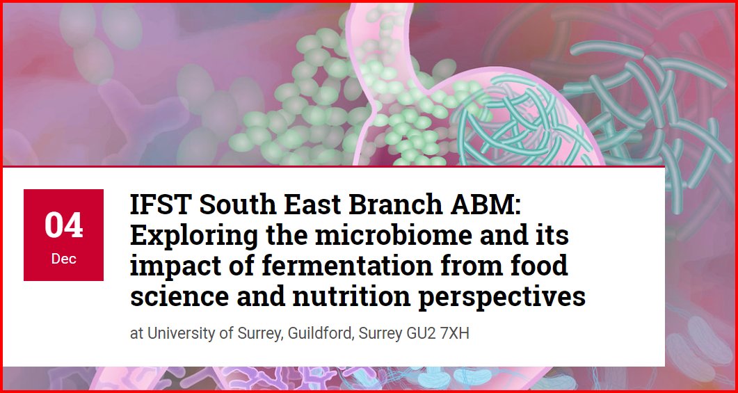 Kiu Sum (@kiusum) on Twitter photo Come along to our <a href="/ifstnews/">IFST</a> South East Branch annual event!
๐๏ธWed 4th Dec
๐14:00-18:00
๐University of Surrey, Guildford <a href="/UniOfSurrey/">University of Surrey</a>
๐๐ปRegister: ifst.org/events/ifst-soโฆ
#fermentation #nutrition #science <a href="/TheQuadram/">Quadram Institute</a> <a href="/UniofReading/">Uni of Reading</a> Come along to our <a href="/ifstnews/">IFST</a> South East Branch annual event!
๐๏ธWed 4th Dec
๐14:00-18:00
๐University of Surrey, Guildford <a href="/UniOfSurrey/">University of Surrey</a>
๐๐ปRegister: ifst.org/events/ifst-soโฆ
#fermentation #nutrition #science <a href="/TheQuadram/">Quadram Institute</a> <a href="/UniofReading/">Uni of Reading</a>