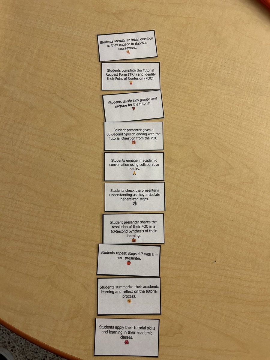 Mrs. Ellie Ingram (@mrsingramteach) on Twitter photo So proud of my AVID Scholars as we continue to learn about tutorials💙🧡Today we had a friendly competition for ordering the steps of the tutorial process⭐️<a href="/plazamiddle/">Plaza Middle</a> So proud of my AVID Scholars as we continue to learn about tutorials💙🧡Today we had a friendly competition for ordering the steps of the tutorial process⭐️<a href="/plazamiddle/">Plaza Middle</a>