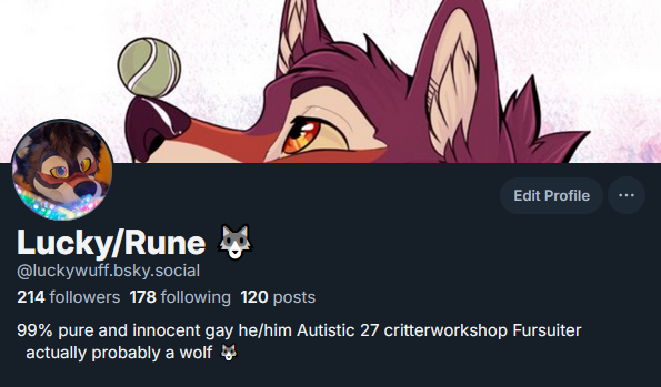 Luckyspacewolf tweet media