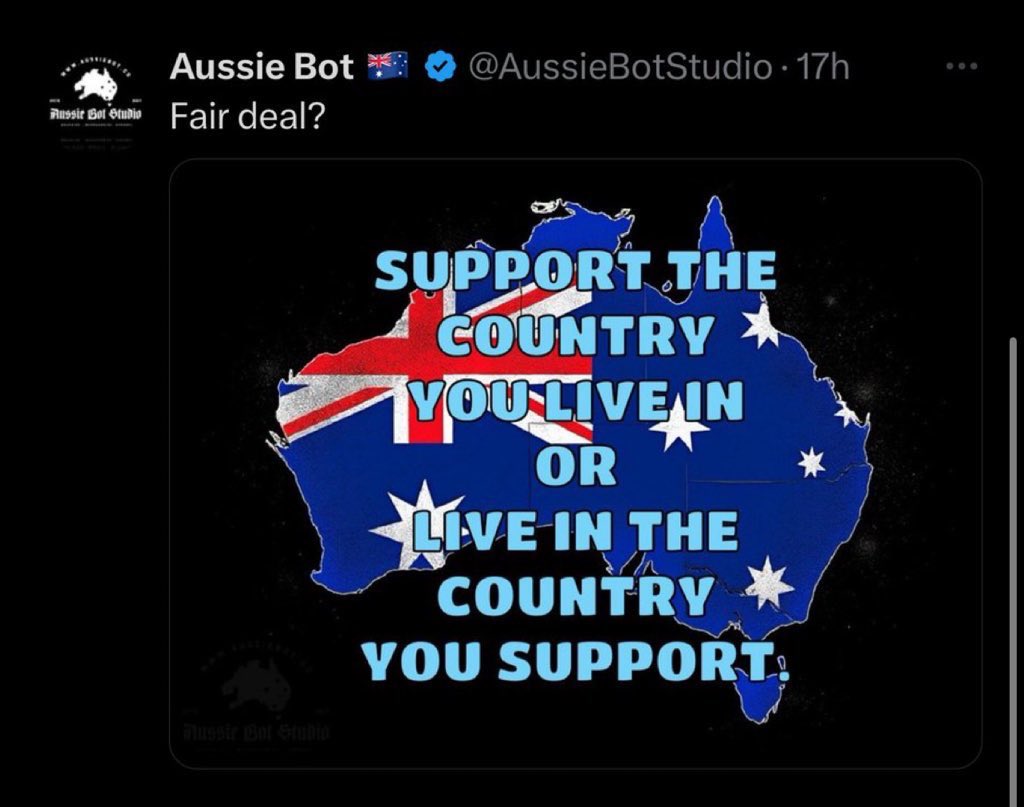 bronte1975's tweet photo. @RositaDaz48 If you don’t like what Australians think about “people” supporting terrorists then #GoTheFuckHome.
#MakeAustraliaSafeAgain
#MuslimInvaders
#DeportTerroristSupporters
#GoTheFuckHome https://t.co/MXnS9VXZja