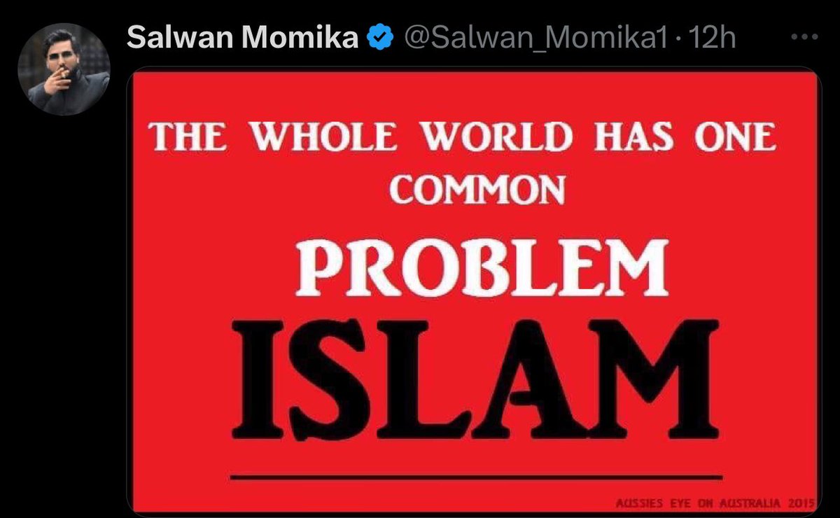 bronte1975's tweet photo. @RositaDaz48 If you don’t like what Australians think about “people” supporting terrorists then #GoTheFuckHome.
#MakeAustraliaSafeAgain
#MuslimInvaders
#DeportTerroristSupporters
#GoTheFuckHome https://t.co/MXnS9VXZja