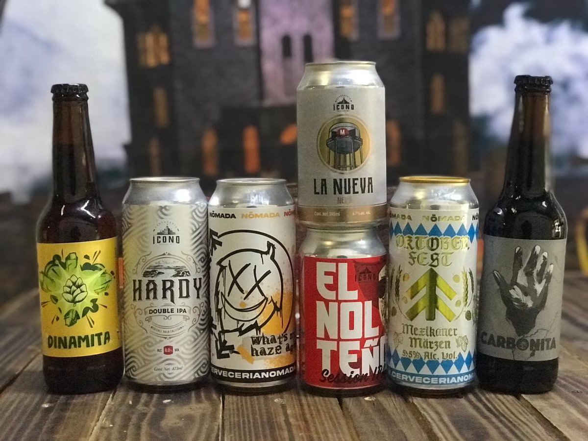Beer_Bazar's tweet photo. Llegando para esta semana:

Escollo Dinamita Doble IPA 8%
Icono Hardy Doble IPA 8%
Nómada What’s My Haze Again Hazy Doble IPA 8.2%
Icono La Nueva NEIPA 6.7%
Icono El Nolteño Session IPA 4%
Nómada Oktoberfest Märzen 5.5%
Escollo Carbonita Stout 7.8% https://t.co/18yOZFPnq3