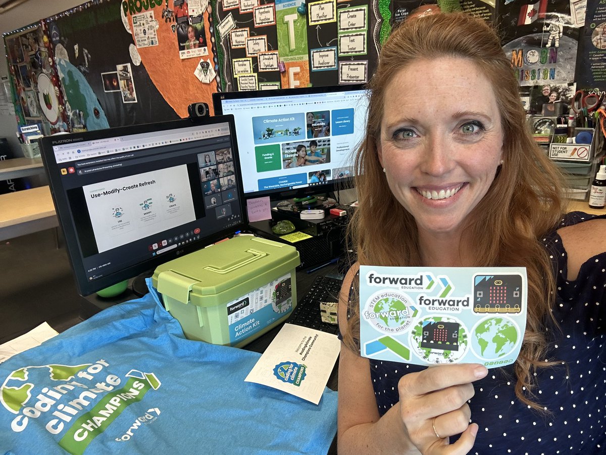 MmeAmandaGreen's tweet image. Connect with #coding4climate team with @Forward__EDU as a Climate Champion!  Stay tuned for more! 
@InkSmith3D @SciGeekJulie @CDNSpacegal @insideeducation @MrMaltais @csa_asc @albertaemerald