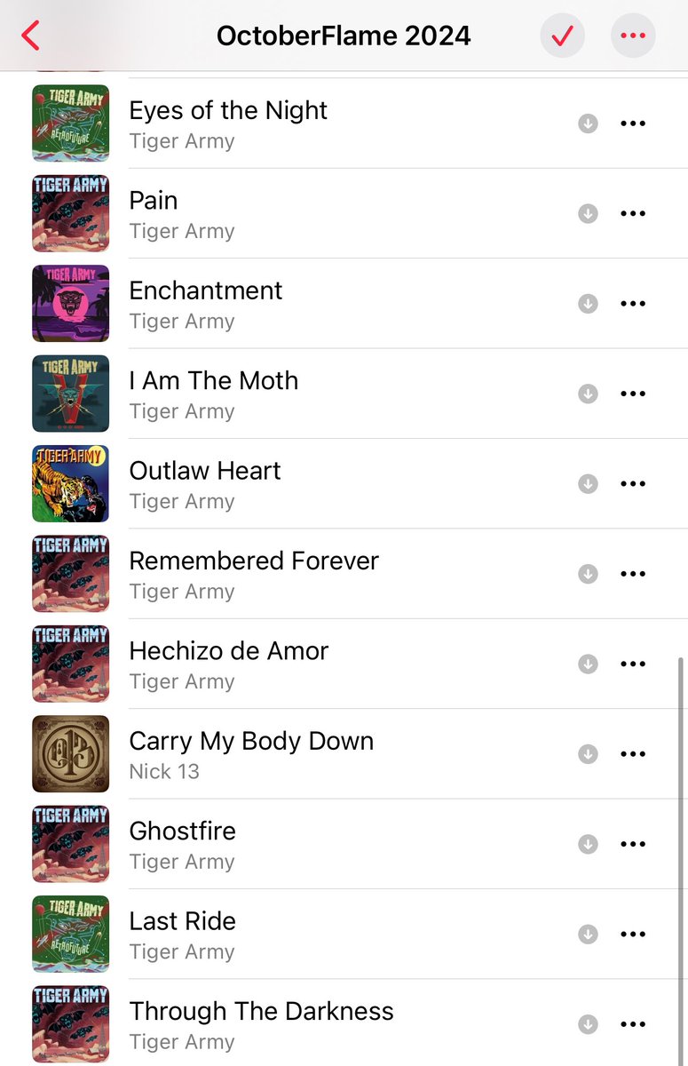 TheUndeadHero24's tweet photo. Since there is no #OctoberFlame this year. Here’s my setlist. I don’t necessarily know how to set songs in a proper order. But I’d figure this would work. @tigerarmy @nick13official @mikefasano @bullfiddlecat @CupidsVictims13 https://t.co/tOZIiEI5sY