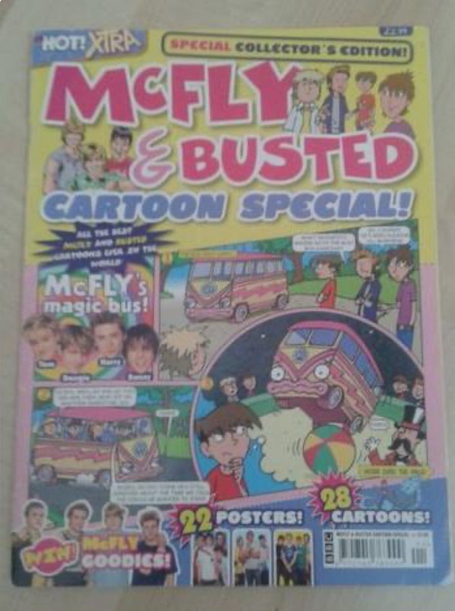 hollabexs's tweet photo. Memory unlocked - did anyone else have one of these McFly &amp; Busted comics? #BustedVsMcFly https://t.co/BhSqWQ1TJa
