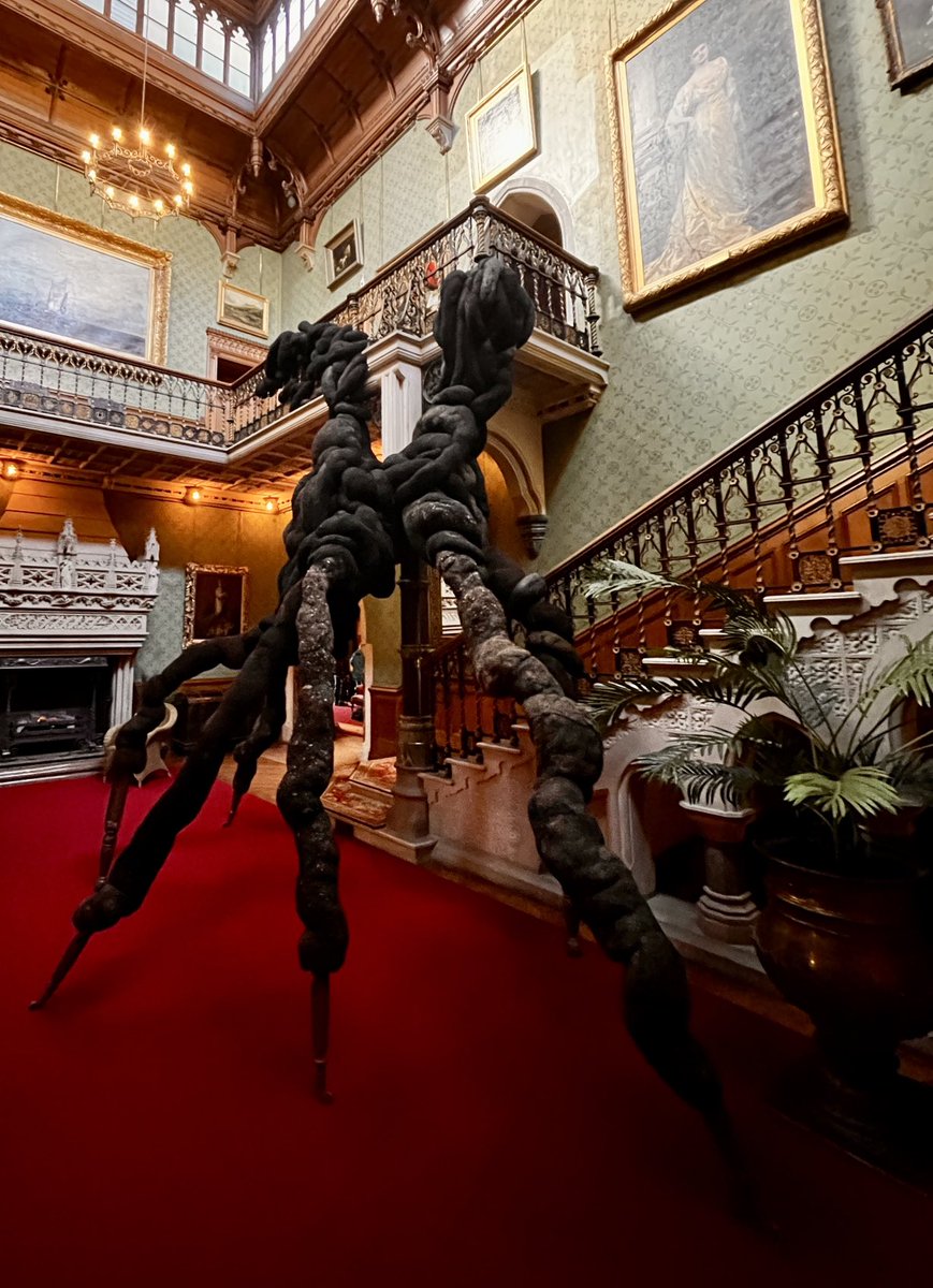 View now! The Uninvited Guest from the Unremembered Past. Throughout ⁦⁦<a href="/TyntesfieldNT/">Tyntesfield</a>⁩ , artist Nichola Turner has created a series of evocative installations made from organic matter, such as wool and horsehair. Well treated to ensure no other guests appear uninvited.