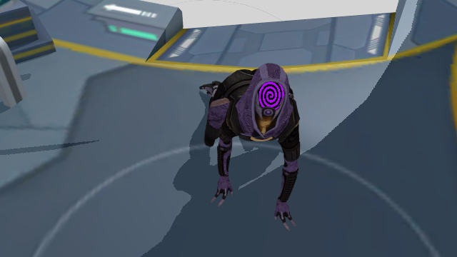 Had some fun after hacking Tali's helmet