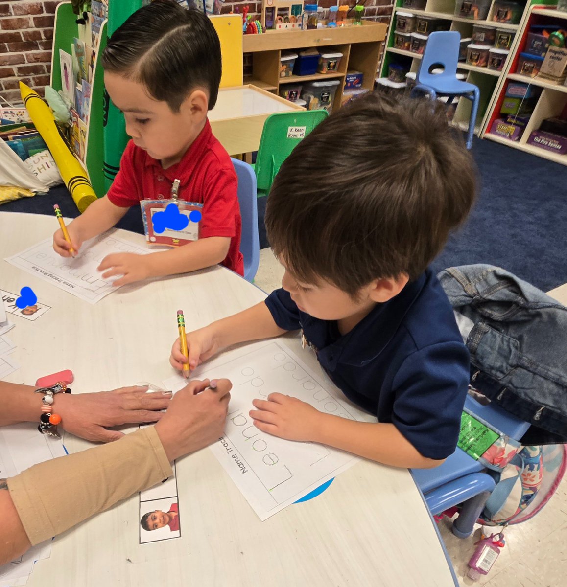 kimmeekeen's tweet image. So proud of these little Mustangs and how hard they work each day!🤩❤️ @LaurelesMustang #prekfun #earlychildhood