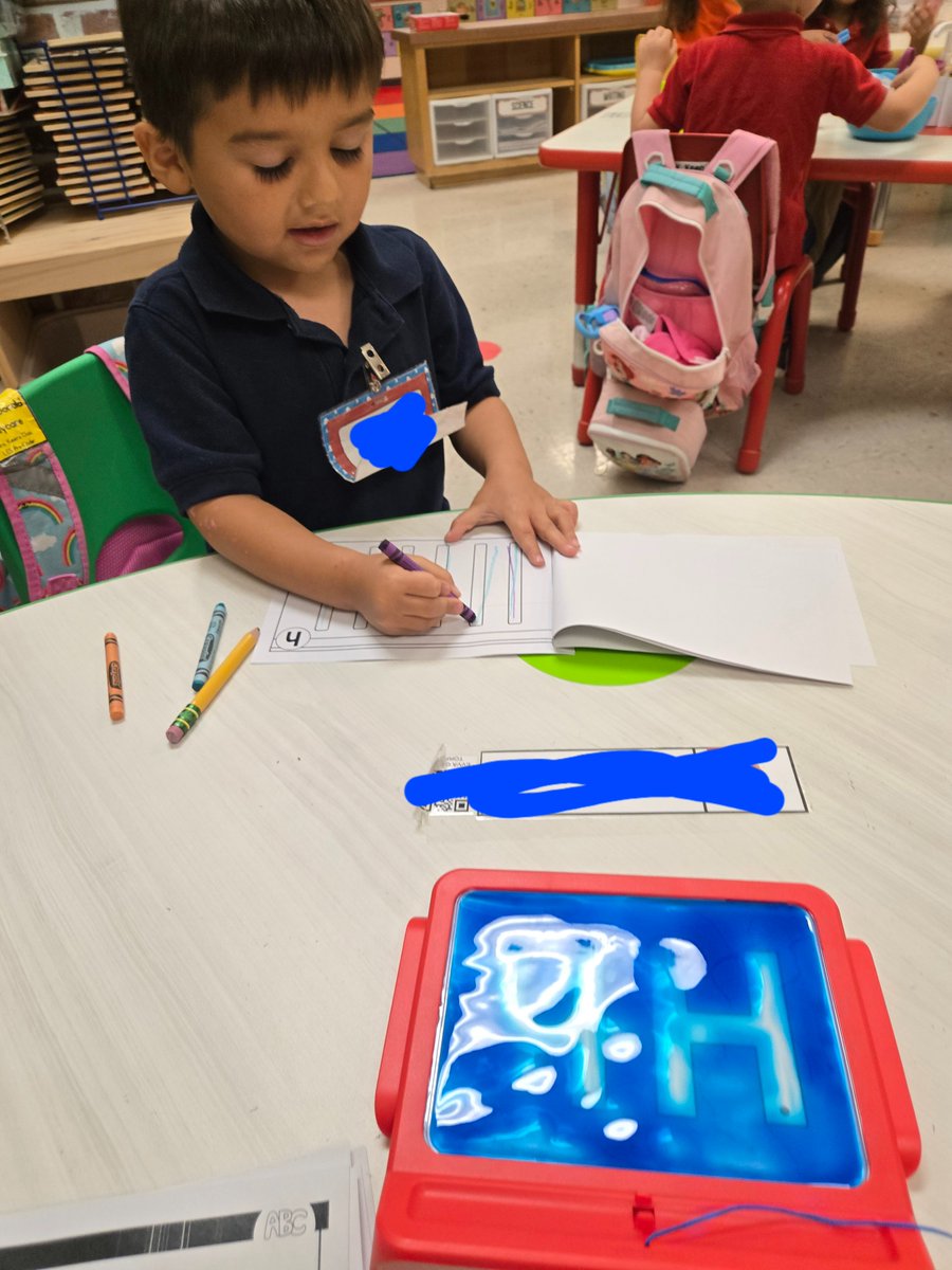 kimmeekeen's tweet image. So proud of these little Mustangs and how hard they work each day!🤩❤️ @LaurelesMustang #prekfun #earlychildhood