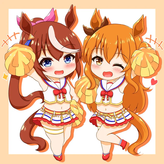 ちっちゃなチアテイマヤが応援してくれるようです#ウマ娘 