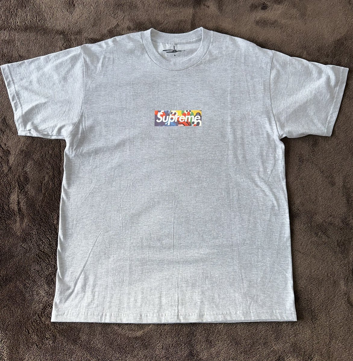 Supreme_X_Gratz's tweet photo. 話題のパチモンTeeをようやく先日受け取りましたわい…🥹個人的には気に入ってますが✨また後日レビュー動画アップしますね✨🫡
#Supreme
#2024FW
#BoxlogoTee
#olaoluslawn https://t.co/aRYervSGJq