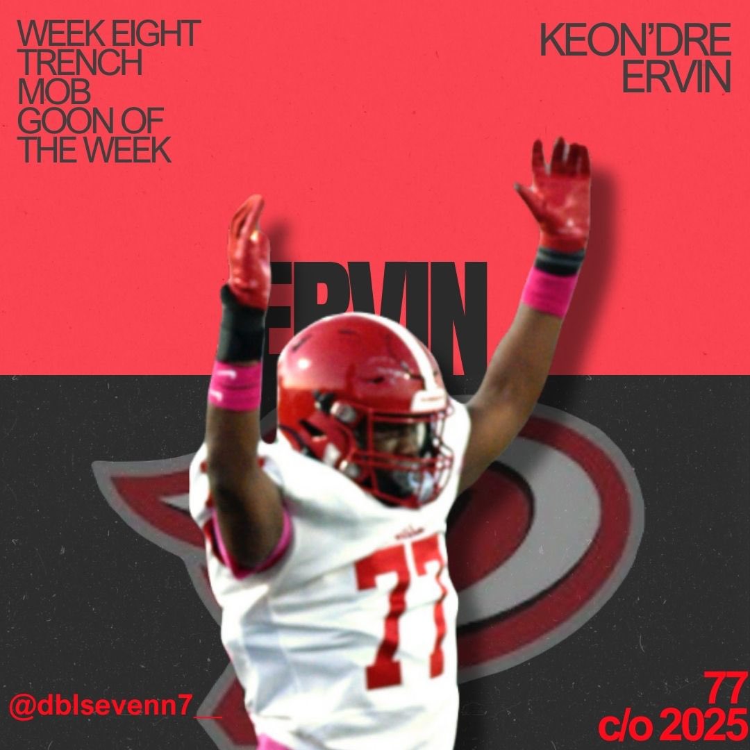 KeeWee317's tweet photo. Week 8 @Pikereddevilfb #TrenchMob
#GoonOfTheWeek for the 2nd week this season is SENIOR @dblesevenn7__
@CoachMartell1 @CoachJohnson317
@coach_brevard @jaikobj_72 https://t.co/kRw0CyREPa