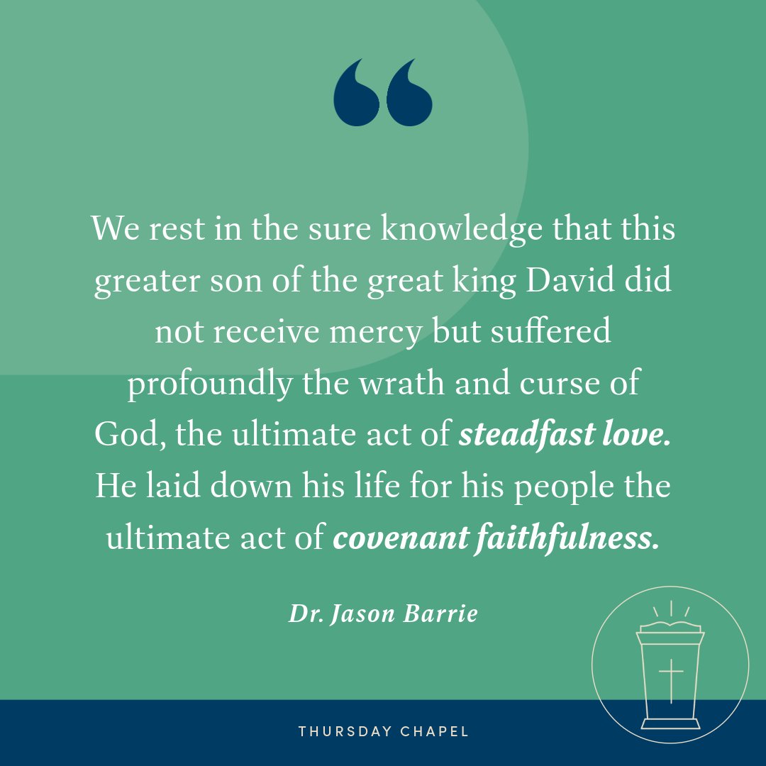 We rest in the sure knowledge that this greater son of the great king David  did not receive mercy but suffered profoundly the wrath and curse of God,  the ultimate act of, image size:1080x1080