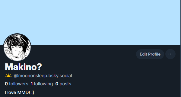 SleepyonMoon's tweet photo. Hello! I made a bsky account! https://t.co/yNYhHKsXRt