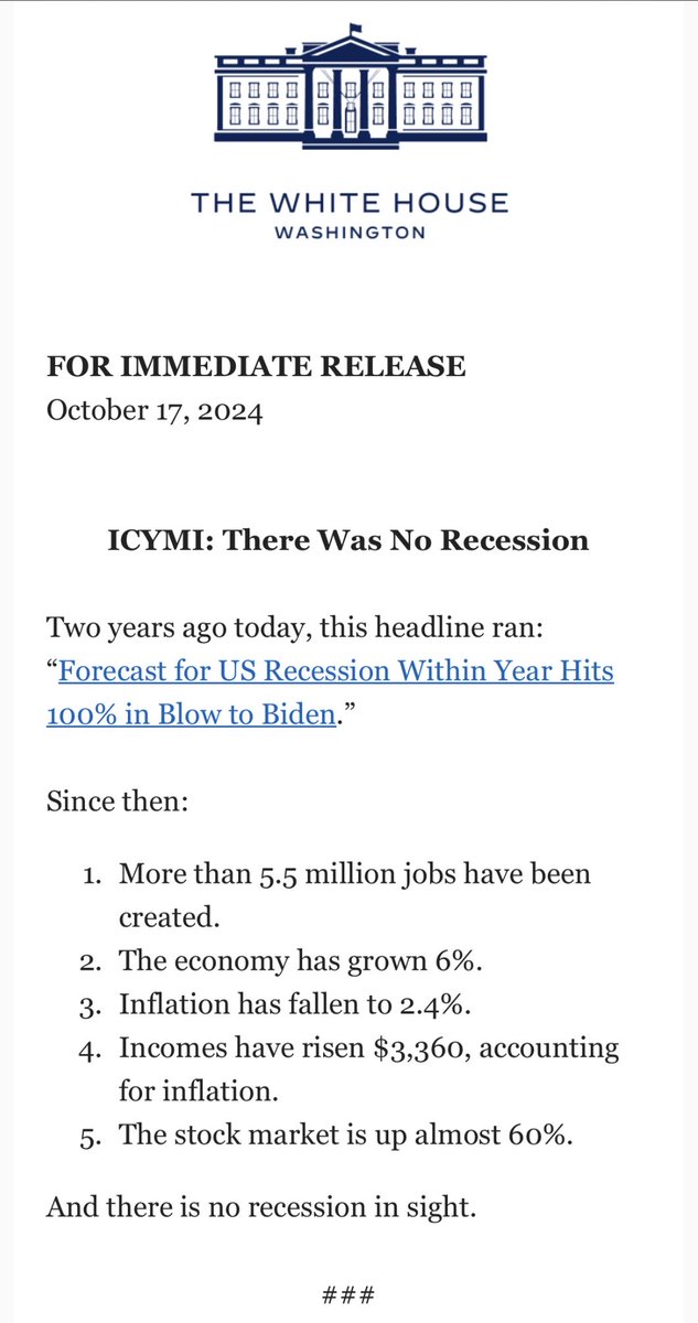 ICYMI: There Was No Recession