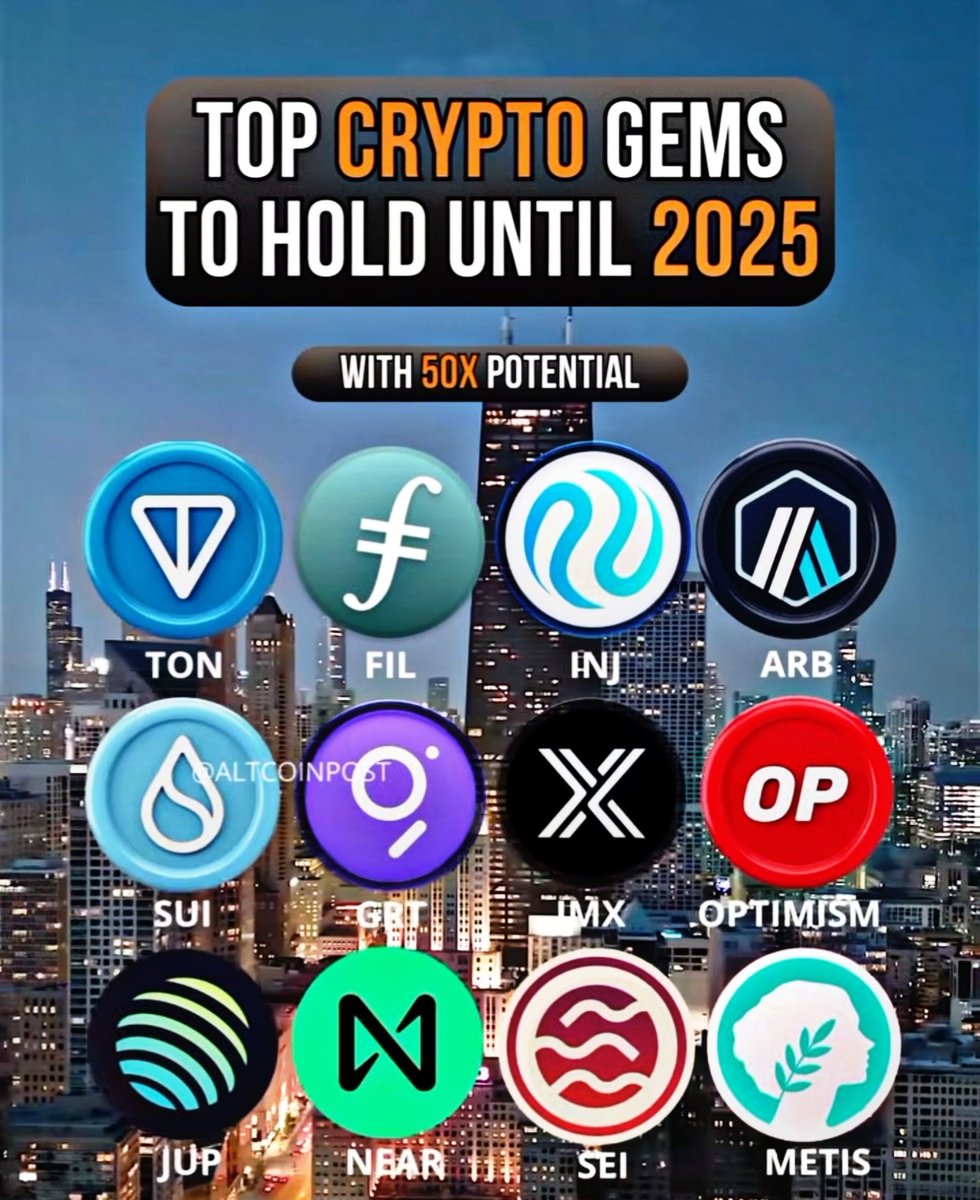 SuperiorXCrypto's tweet photo. Top Crypto Gems with great potential!📈🔥

#crypto #cryptocurrency #ethereum #forex #trading #money #cryptonews #cryptotrading #CryptoProjects #cryptocurrencies #investing #SEI #investment #memeaicoins #nft #business #invest #entrepreneur #binance #INJ #FIL #ARB #SUI #OPT #NEAR https://t.co/V0izrqnUSB