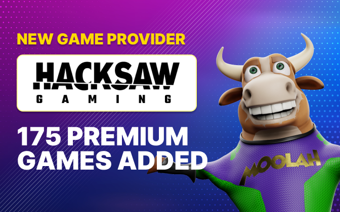 MoolahGaming's tweet photo. 🚨📣 Hacksaw Gaming joins Moolah 📣🚨

175 Premium Games Added!

You asked and we delivered. Hacksaw is considered by many to provide the best games in the business.

Check the games out here 👇

https://t.co/17ZDYjXqi0

$MLH #slots https://t.co/eFGYKvZ4Ub