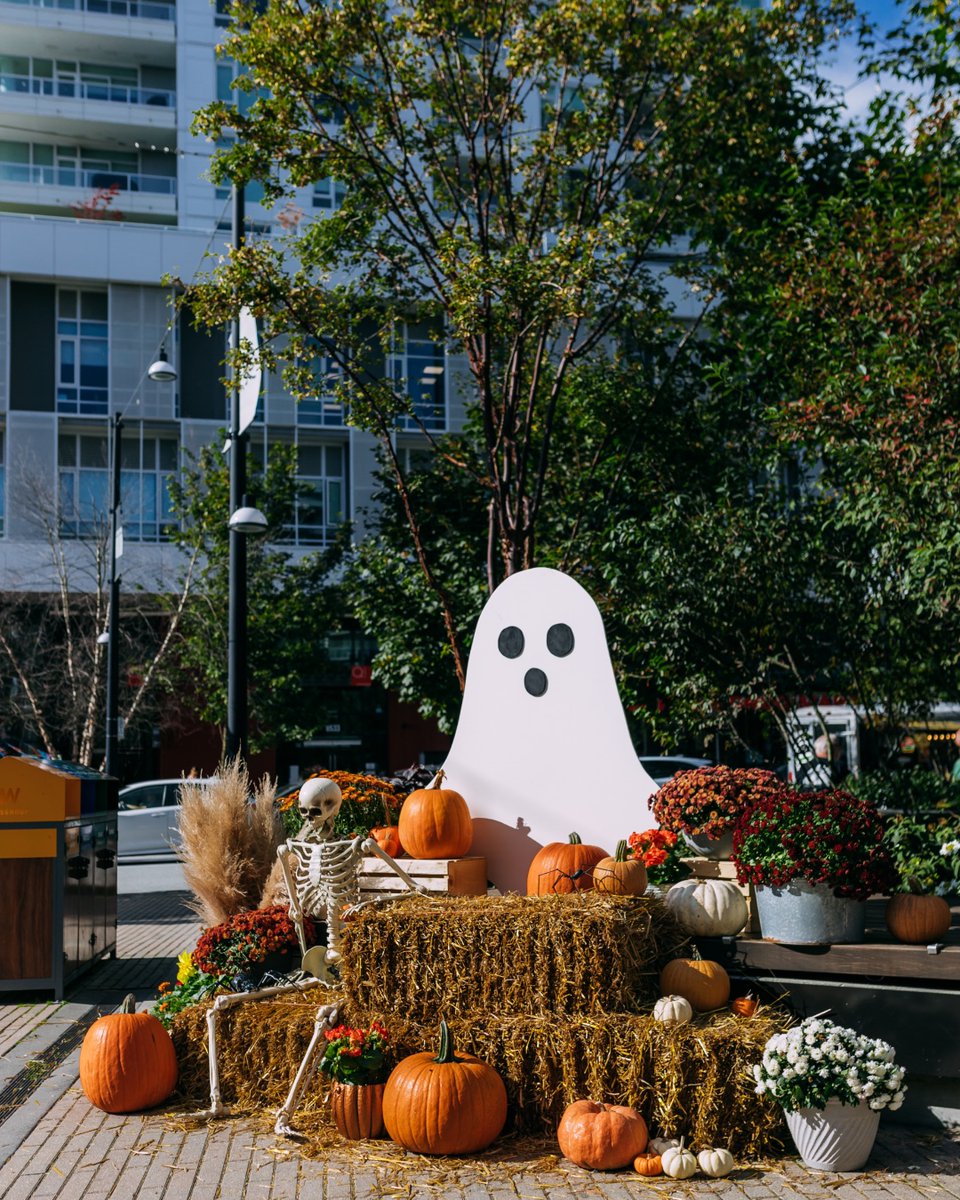Fall has arrived in River District! Be sure to visit town centre soon to take your fall photos; and don’t forget to join us Thursday October 31st for our Halloween event. For full details visit our Instagram page. 🎃 👻 

#RiverDistrictVancouver #Halloween #RiverDistrictHalloween
