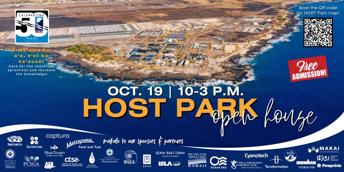 Captura (@capturaco2) on Twitter photo 🌊 Aloha from Hawaii! Captura is at HOST Park in stunning Kailua-Kona, the site of our upcoming 1,000t/yr pilot. We’re excited to join <a href="/NELHA/">valdinéia saraiva</a>’s 50th Anniversary Open House this Saturday, Oct 19, to celebrate with the local community & Park innovators
nelha.hawaii.gov/main/save-the-… 🌊 Aloha from Hawaii! Captura is at HOST Park in stunning Kailua-Kona, the site of our upcoming 1,000t/yr pilot. We’re excited to join <a href="/NELHA/">valdinéia saraiva</a>’s 50th Anniversary Open House this Saturday, Oct 19, to celebrate with the local community & Park innovators
nelha.hawaii.gov/main/save-the-…