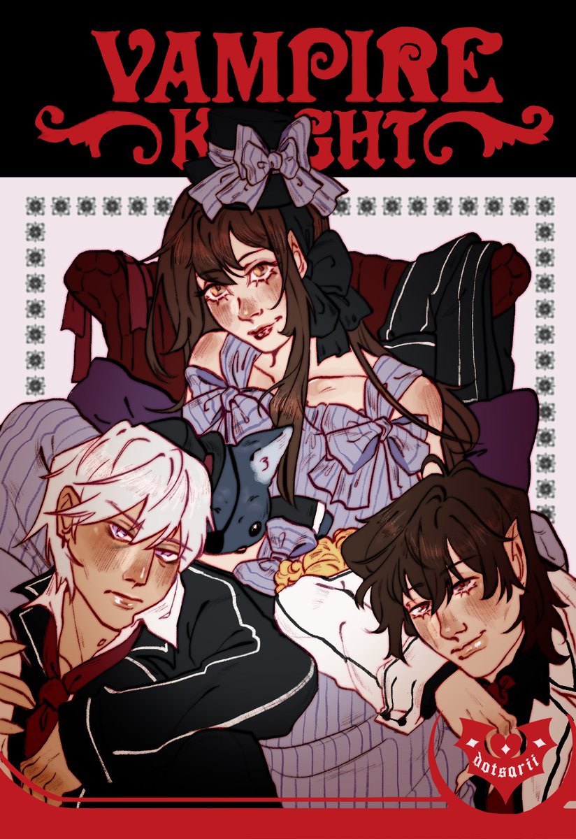 dotsarii's tweet photo. Vampire Knight redraw in our lord's year of 2024 🦇 #vampireknight https://t.co/1G590XuT66