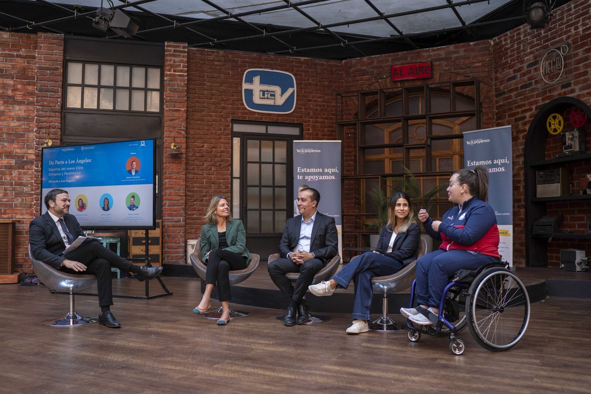 FundTeApoyamos's tweet photo. Felices por una jornada llena de emoción y compromiso por el deporte en Chile 🙌🏼👏🏼💪🏻
#TeApoyamos #LosÁngeles2028 #JuegosOlímpicos #JuegosParalímpicos #Chile #TeamChile #Deporte https://t.co/fq8000f7Sc