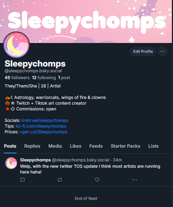Chompy (active @ b-sky) tweet media