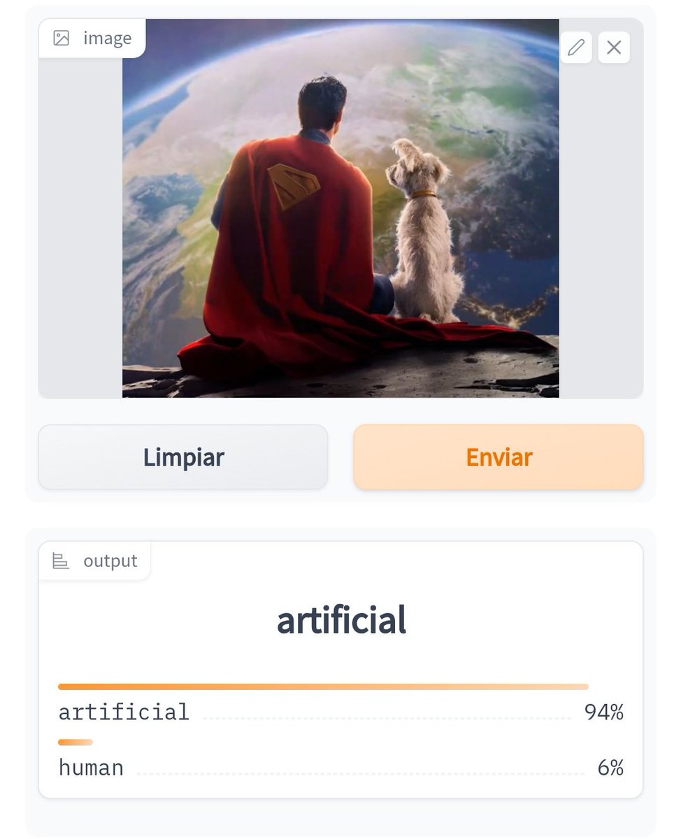 comicxbook's tweet photo. Can any Gunn cultist explain to me why is Superman: Legacy using AI for marketing? https://t.co/9NvF4NFkfG