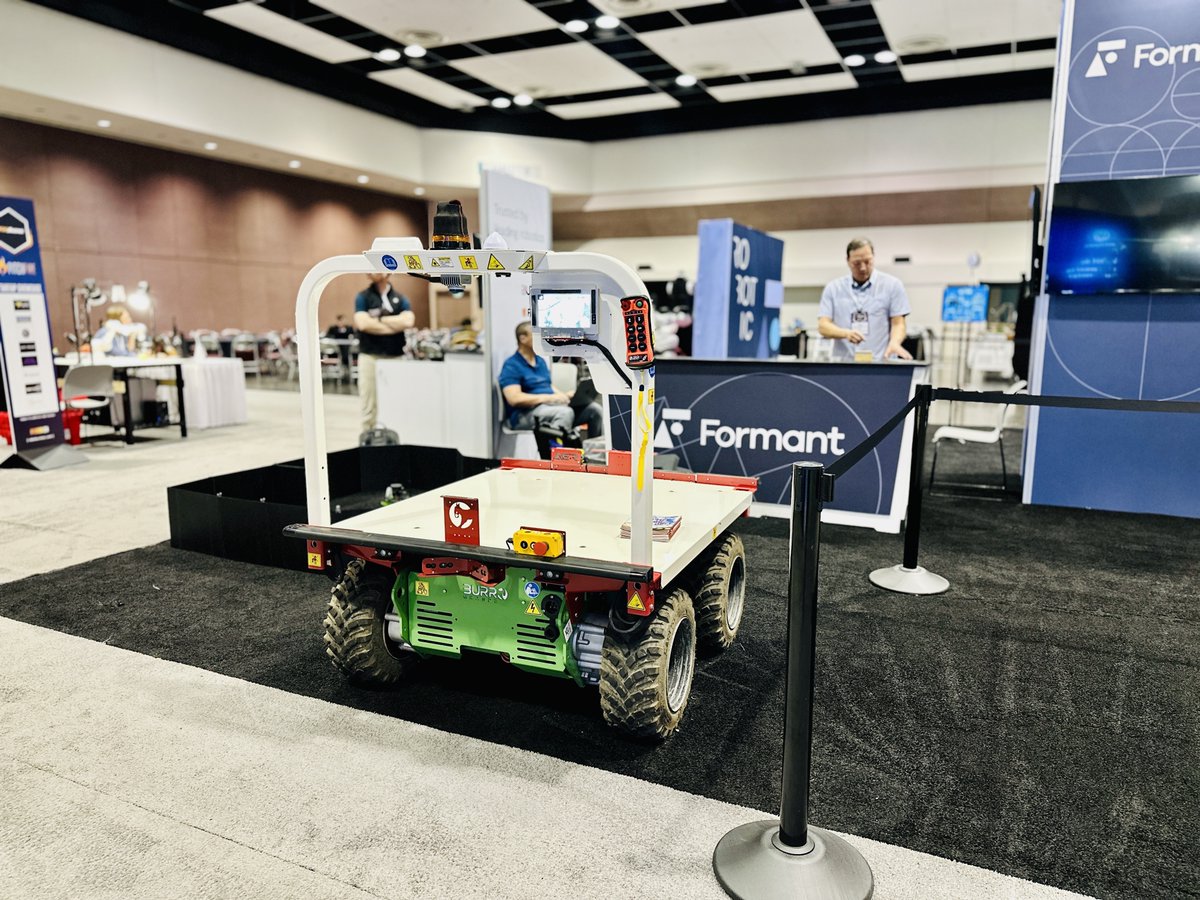 burro_ai's tweet image. goodburro
Great to spend some time with our partner @FormantInc ROBOBusiness24