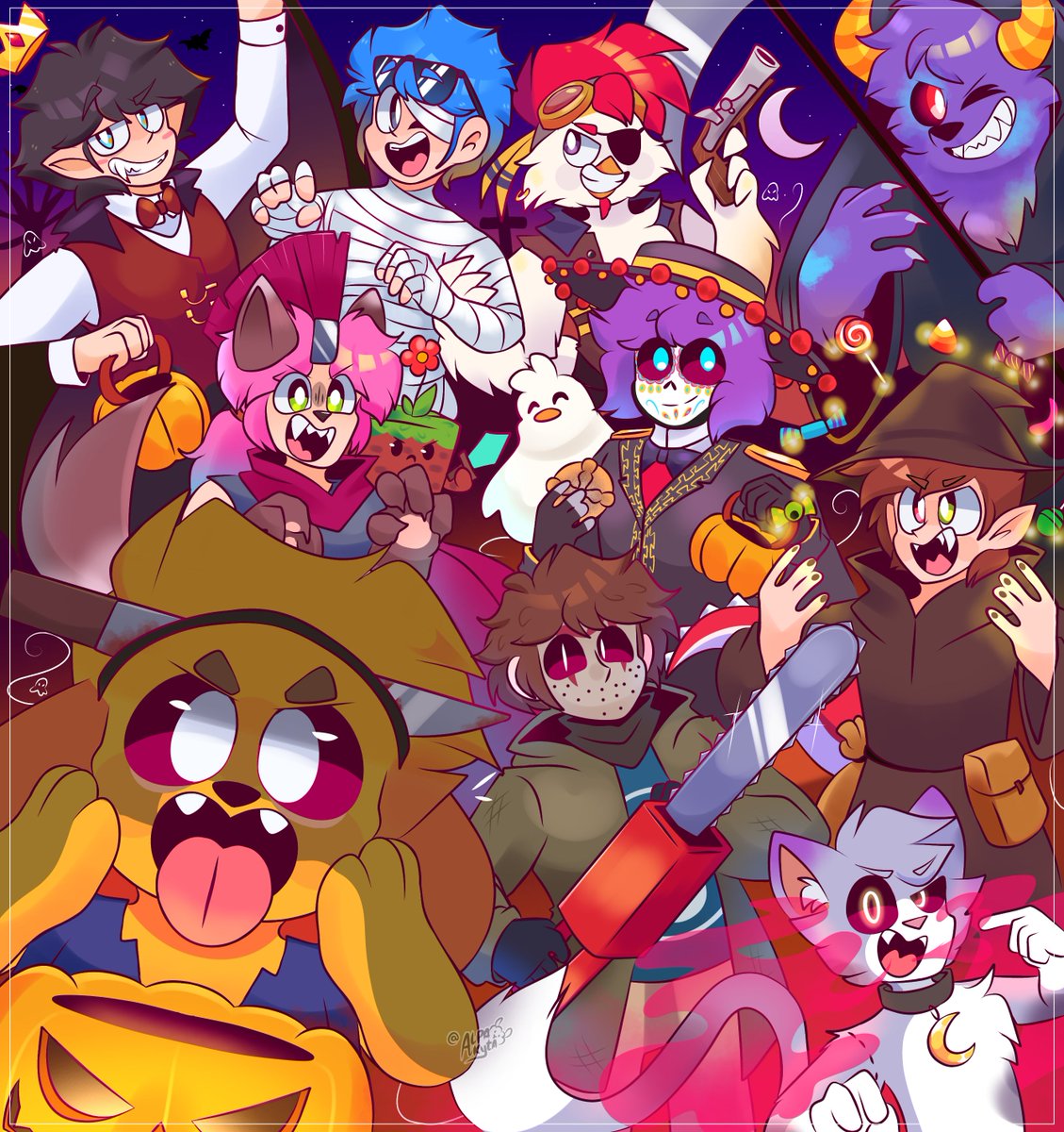 Alpakyta's tweet image. Felih juagolin 👻🦇🔪❤️✨
#CoMPaS no espera-