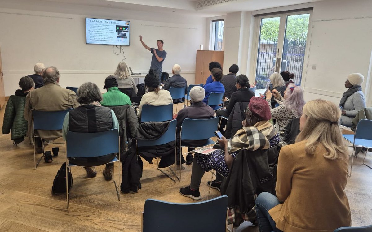 Tech Together (@techtogethercic) on Twitter photo Another busy <a href="/CoffeeAndComps/">Coffee&Computers</a> digital skills workshop <a href="/stf_engineroom/">The Engine Room</a> learning all about smartphones as part of <a href="/GoodThingsFdn/">Good Things Foundation</a> #GetOnlineWeek Another busy <a href="/CoffeeAndComps/">Coffee&Computers</a> digital skills workshop <a href="/stf_engineroom/">The Engine Room</a> learning all about smartphones as part of <a href="/GoodThingsFdn/">Good Things Foundation</a> #GetOnlineWeek