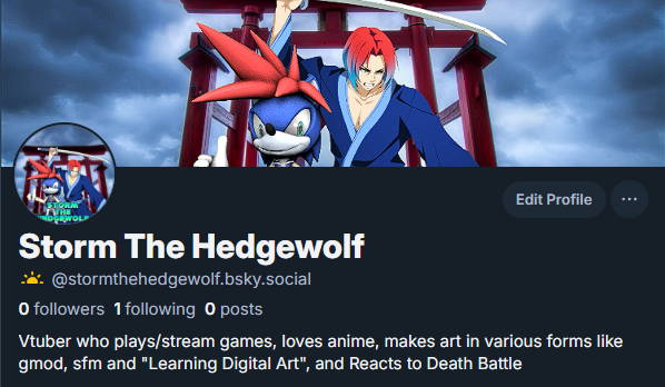 InkRps's tweet image. //Out of Character time: So Twitter has recently begun to be a shithole even more than it was before. So I Made a Bluesky Account for my main "@StormHedgewolf", I will be making 2 more for the rp accounts "This one and the @Stormthehedgew1" in due time... so here you can find me.