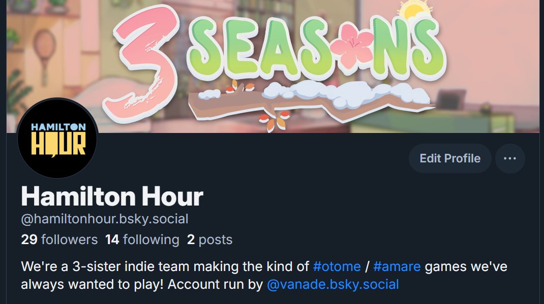 HamiltonHour's tweet image. Reminder that we're on the 🔵sky place too ! 
Everything we post here will be posted there :)

#vndev | #indiedev | #gamedev