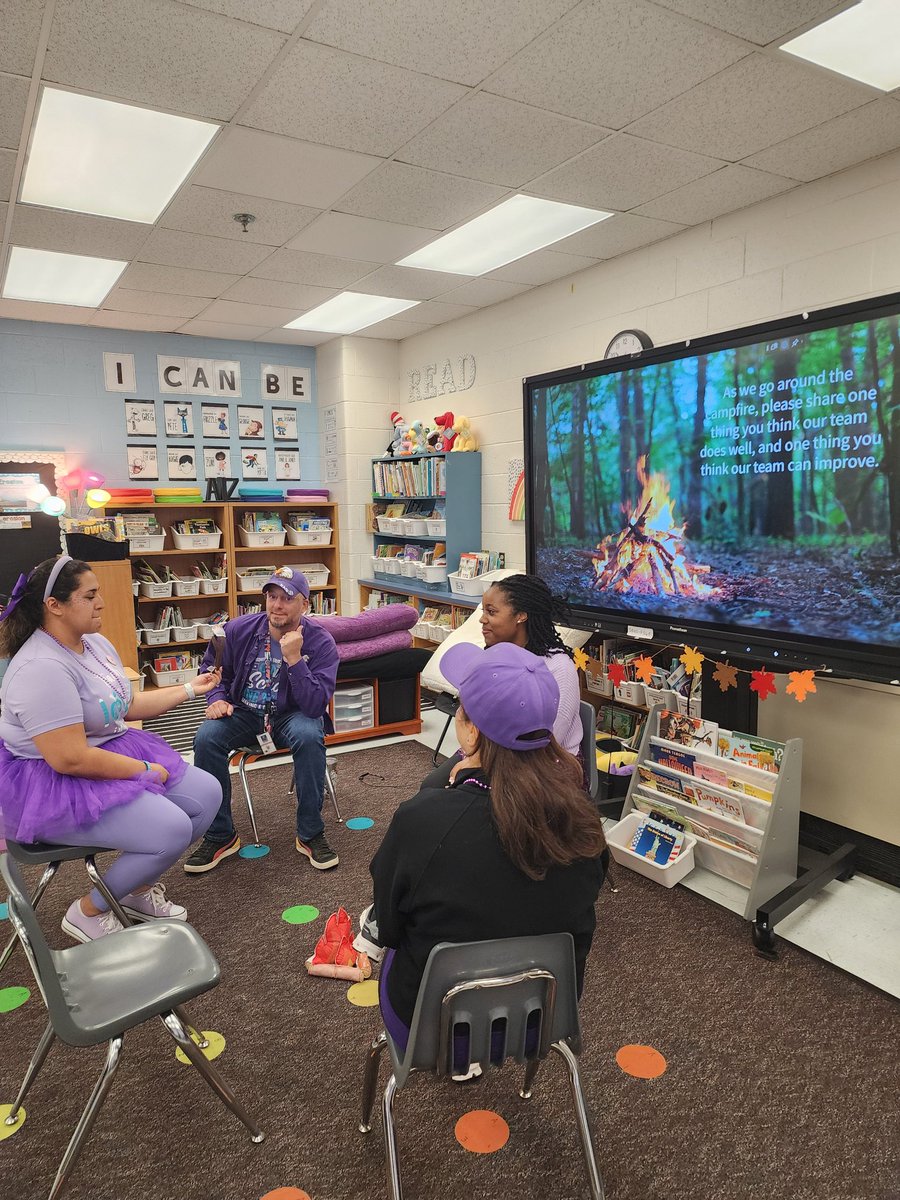 We had a great campfire conversation today to start off our weekly team meeting! <a href="/AdaptiveSchools/">Adaptive Schools</a> <a href="/LCPSOfficial/">LCPS News</a> <a href="/PotowmackES/">Potowmack Elementary School</a> <a href="/MrsAmirifar/">Mrs. Amirifar</a> <a href="/GallMr/">Mr. Gall</a>