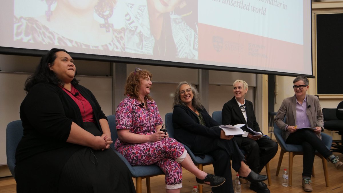 Faculty of Arts and Social Sciences (@artss_sydney) on Twitter photo Huge thanks to our panellists for joining the 'Beyond The Silver Screen' panel event, delivered in partnership with <a href="/sydfilmfest/">Sydney Film Festival</a>. Our students gained invaluable insights into the economic and social impact of film festivals.
#USYD #sydneyfilmfestival #partnerwithus Huge thanks to our panellists for joining the 'Beyond The Silver Screen' panel event, delivered in partnership with <a href="/sydfilmfest/">Sydney Film Festival</a>. Our students gained invaluable insights into the economic and social impact of film festivals.
#USYD #sydneyfilmfestival #partnerwithus