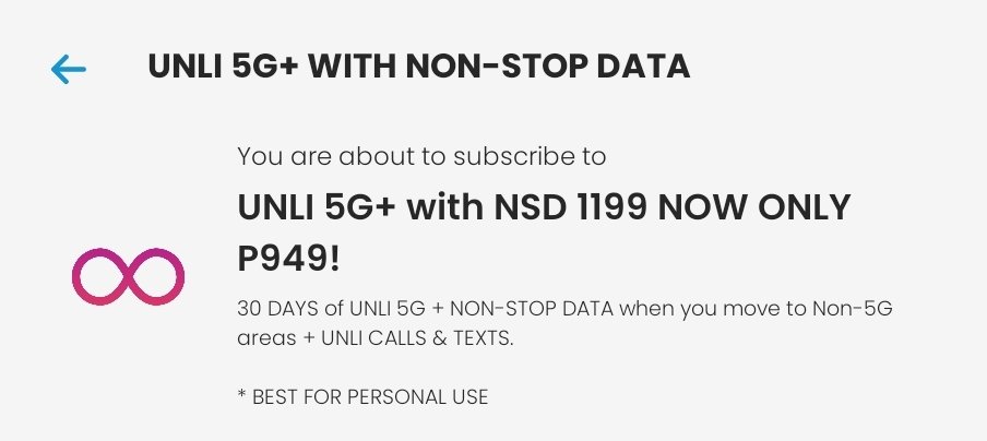 Bat ka pa mag postpaid kung meron naman ganito sa prepaid di ba