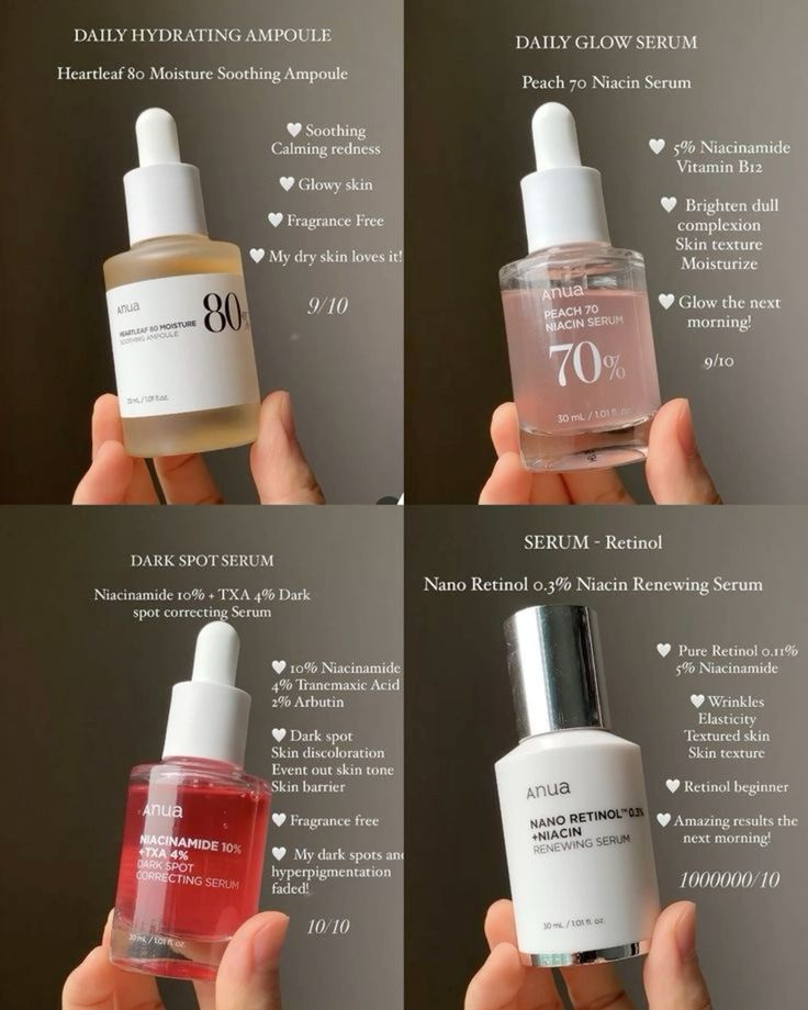 Glow_Daily_'s tweet photo. "Goodnight glow squad! 🌙 These serums are my secret weapon for waking up with fresh, glowing skin! ✨ Whether it’s soothing, brightening, or targeting dark spots, I’ve got you covered. Check them out and get ready to glow! 💫💤
💖 #GlowingSkin #GlowDaily #PMRoutine #Skincare https://t.co/VNiovqZedc