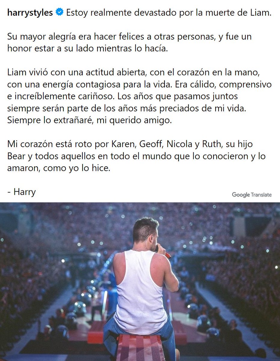 porquetendencia's tweet photo. "Harry":
Por la publicación de Harry Styles luego del fallecimiento de Liam Payne https://t.co/cpEuSEAhFH