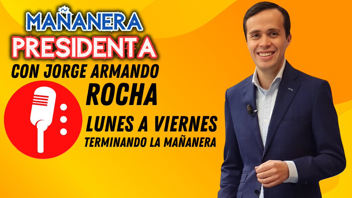 YosoyPedrero's tweet photo. 🚨#ULTIMAHORA | Es un HONOR para mí COMPARTIRLES que el GRAN Jorge Armando Rocha regresa a cubrir las MAÑANERAS ahora en Los Reporteros MX (@ReporterosMX_).

¡Bienvenido @JorgeArmandoR_! https://t.co/r5E9eJrJ8O