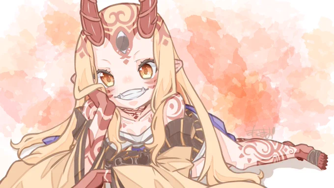 おはようございまっす( '▽`)きんよーびー☆ミ今日も無理ない範囲で程よくがんばりませう(๑>◡<๑)ご無理は禁物なのです本日の一枚は寝そべりにっぱりな茨木ちゃんなり(^-^)vかーええなり☆ミ 