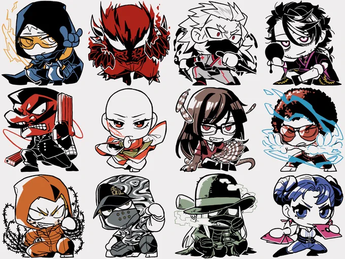 49〜96ニン目のまとめ!#ニンジャスレイヤー #ウキヨエ #1日1ニン 