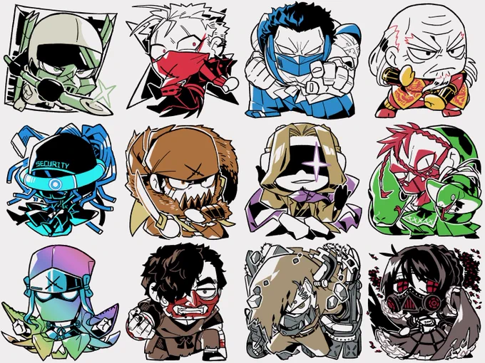 49〜96ニン目のまとめ!#ニンジャスレイヤー #ウキヨエ #1日1ニン 