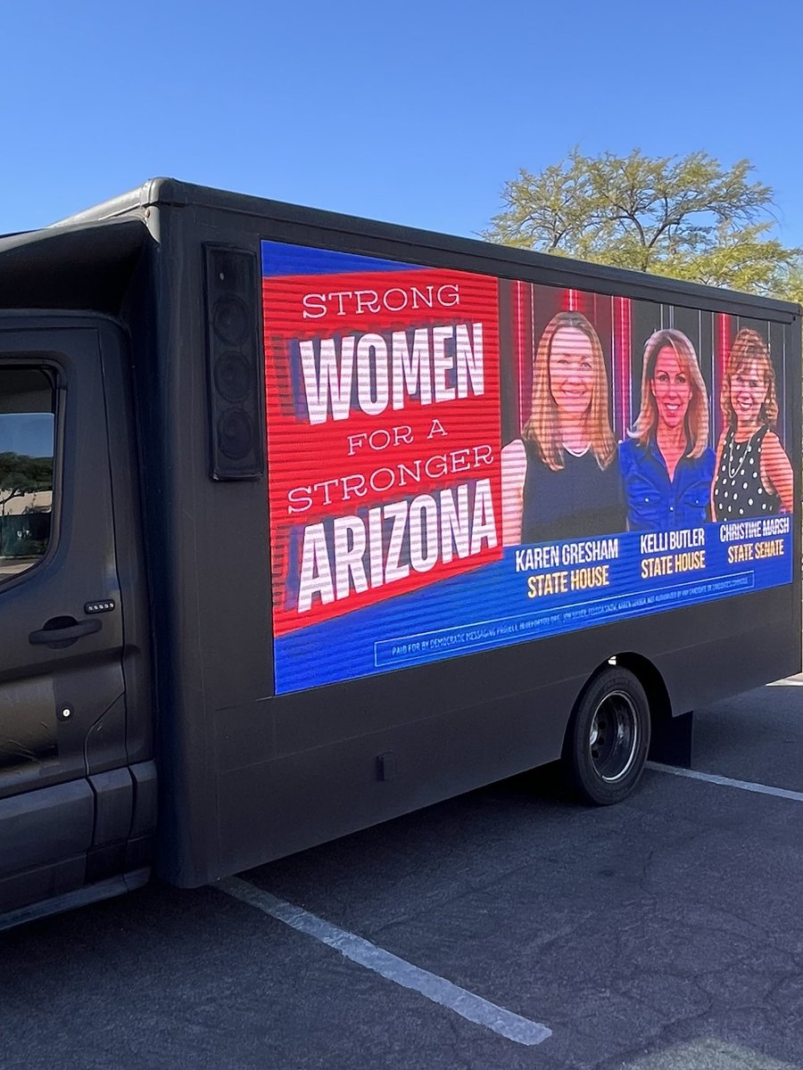 Parade to the Polls is happening in #Scottsdale this afternoon! Thank you, Stand Indivisible #AZ, for organizing. #Vote YES on #Prop139 and support Reproductive Rights up and down the ballot. In #LD4, vote for ⁦<a href="/KelliButlerAZ/">Kelli Butler</a>⁩, ⁦@ChristinePMarsh⁩ and me!