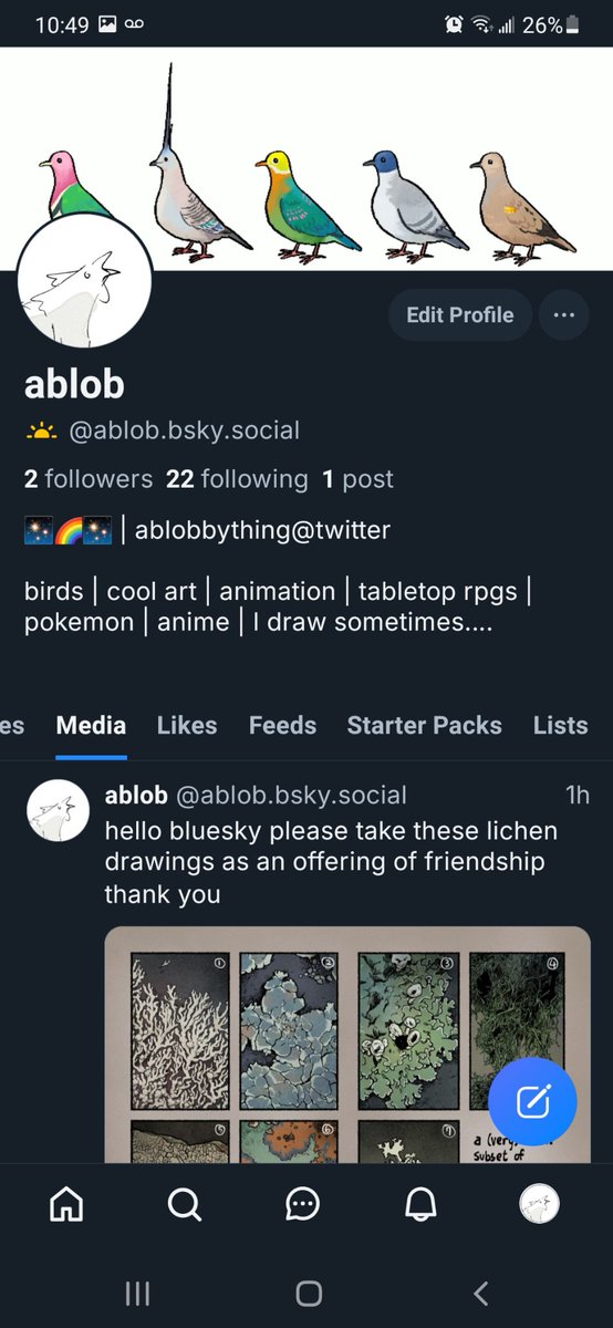 ablobbything's tweet photo. yaaay join the migration https://t.co/iYFfGaMYEi