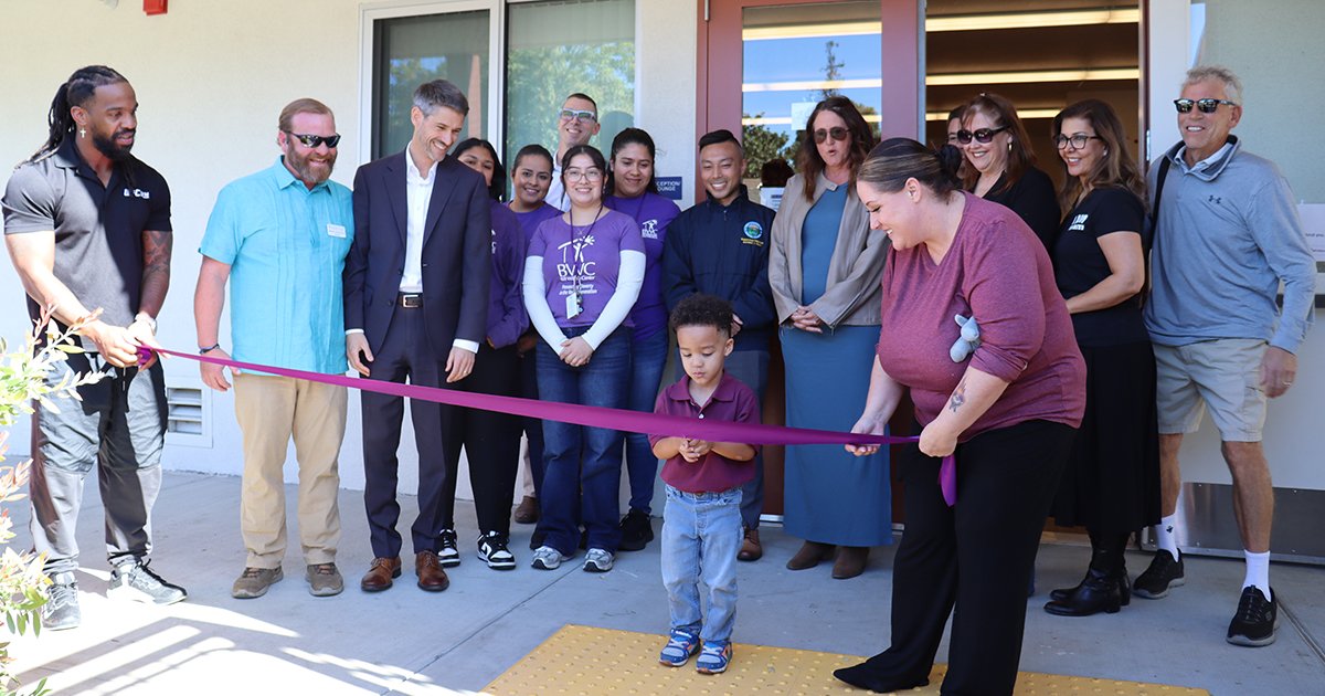 Bill  Wilson Center held a ribbon cutting ceremony today to open our new  Family Resource Center. Speakers included SJ Mayor Matt Mahan,  First 5 CEO Jennifer Cloyd, a rep for the County Board of  Supervisors, Westminster Presbyterian Pastor Bryan Franzen and BWC CEO Josh Selo.
