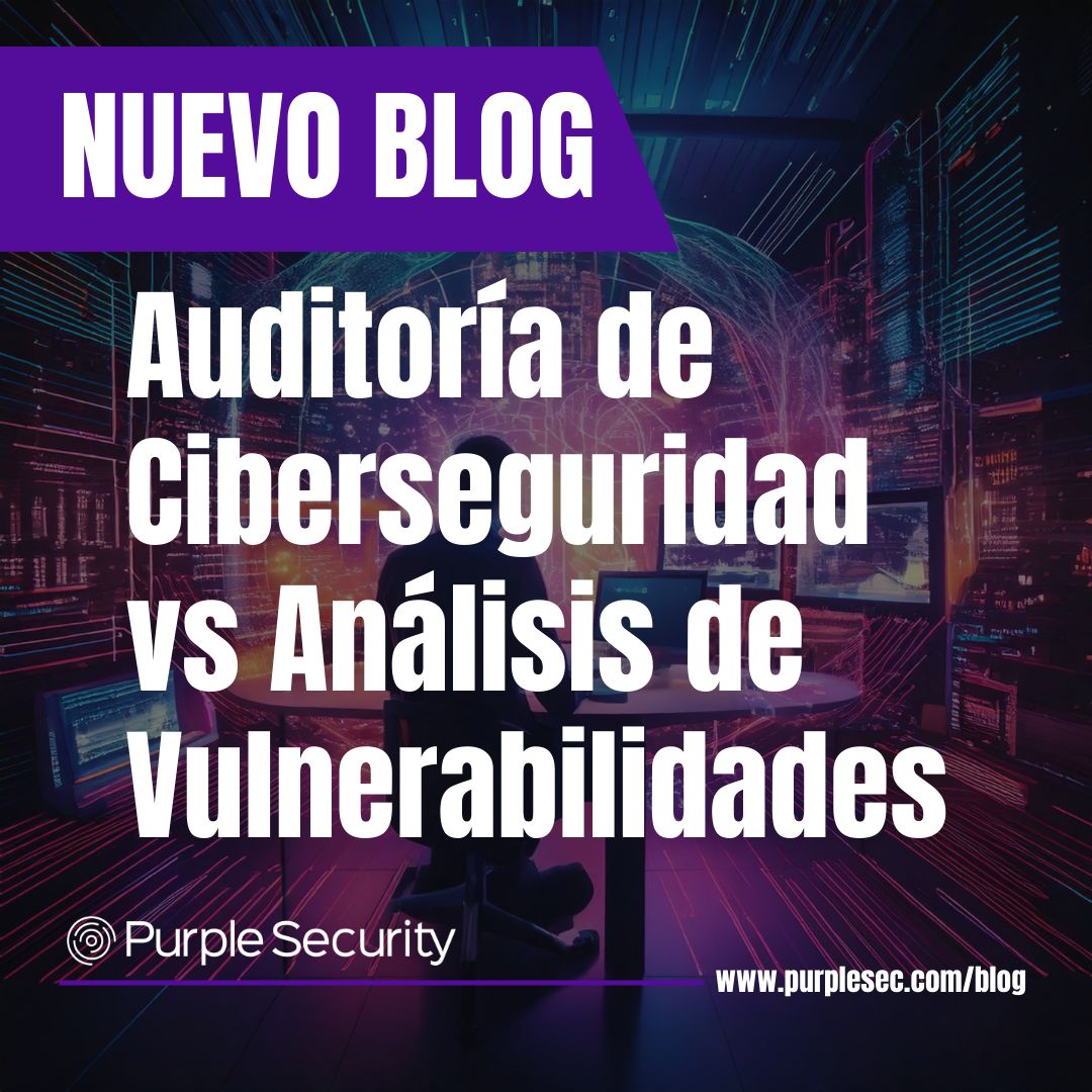 purplesecmx's tweet photo. 🔍 ¿Auditoría de Ciberseguridad o Análisis de Vulnerabilidades?
¿Cuál es mejor para tu empresa? 🤔
Descubre las diferencias clave entre estos dos enfoques y elige la mejor estrategia paratu empresa. ¡Te lo contamos aquí! 👇 https://t.co/SvyhTYKILm
